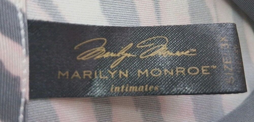 Marilyn Monroe Womens 3X Tiger Stripe Slip Dress Casual Weekend Short Above Knee - Picture 3 of 6